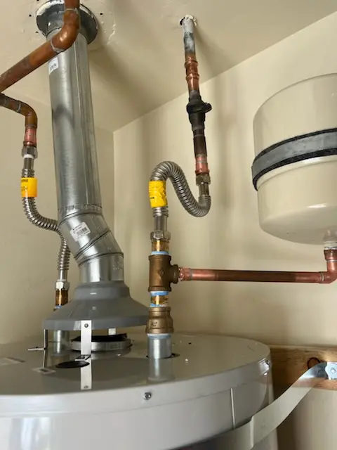 Water heater installation and plumbing repair in Vale